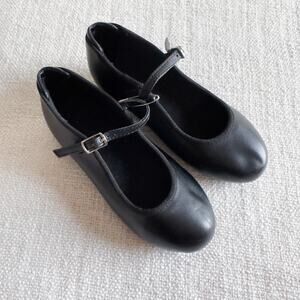 Danshuz Black Tap Dance Shoes VGUC 11